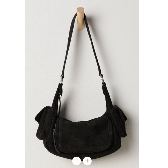 Free People Siren Suede Shoulder Bag *NWT* - Picture 2 of 5